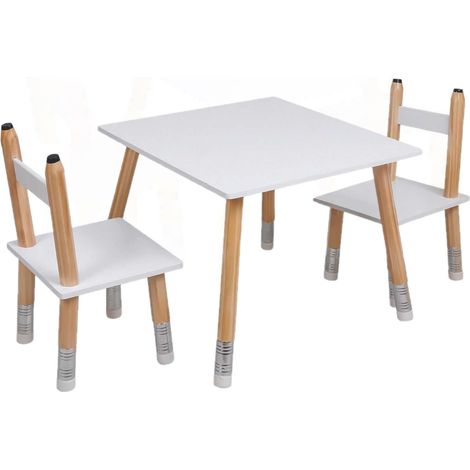 Table enfant avec 2 chaises CRAYONS (1/5)