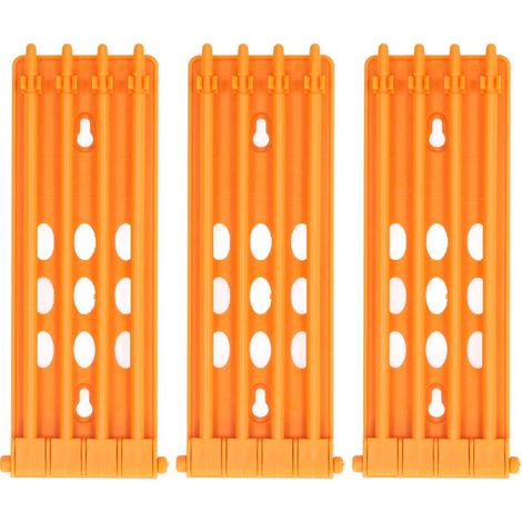 Atyhao 3 Pièces Pigeon Support Frame, Pigeon Leg Ring Holder Économisez de l'espace 4 Colonnes pour Pigeon Farm Jaune (1/5)