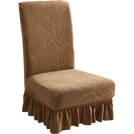 Housse De Chaise - Élastique Lavable Antitache Pour Chaise De Salle À Manger - 1 Pièce (1/5)