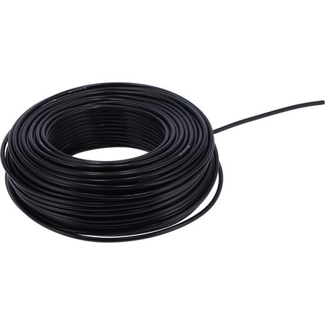 Kupferdrahtkabel, 7-adrig, PVC-isoliert, elektrisches Verlängerungskabel, rund, 100 m, BVV-1x10, AC 300 V (1/5)