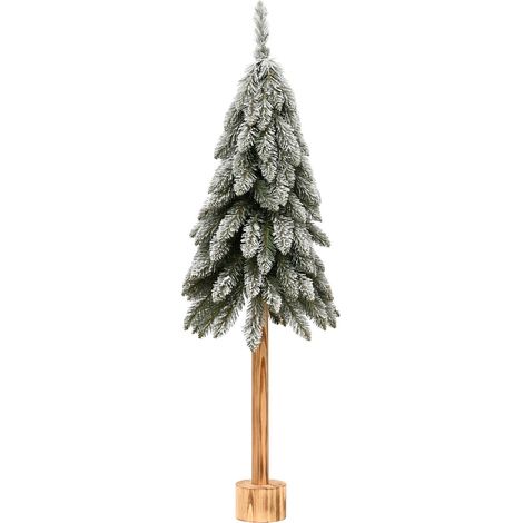 Mini-Baum grün/weiß beschneid Ø 45 cm H: 120 cm