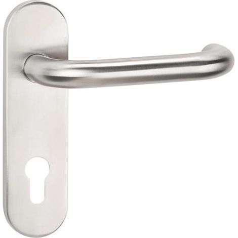 TECWERK Kurzschildgarnitur NW-411-1 VA ma WC WC-Garnitur TECWERK