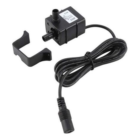 Pompe de piscine submersible à moteur sans balais ultra-silencieux DC12V de 3 mètres et 240 l/h (1/5)