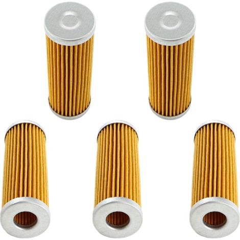 5 Dieselfilter für KUBOTA B1550 B1700 B1750 B1750HST B20 B21 B2100 B2100DT B2150 B2400 B2400 B4200 B5100 B5200 B6000 B6100 15231-43560 1T021-43560 14301-12470