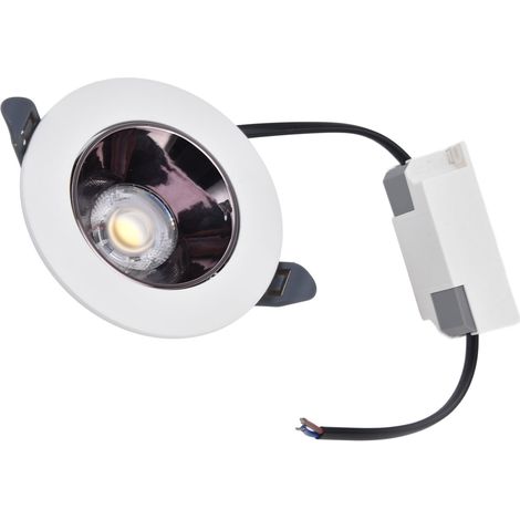 Plafonnier encastré LED 3,5 pouces 7 W 220 V en aluminium moulé sous pression pour la décoration de chambre (1/5)