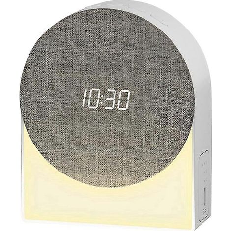Réveil numérique 4 en 1 avec haut-parleur, enceinte Bluetooth et veilleuse, réveil veilleuse pour chambre (1/5)