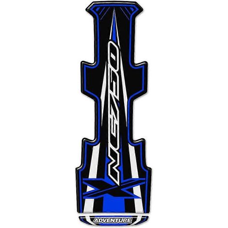 Kit de protections de réservoir et de carénage pour Honda NC750X (2018-2020) : carénage, casque, valises, autocollants, bleu. (1/5)