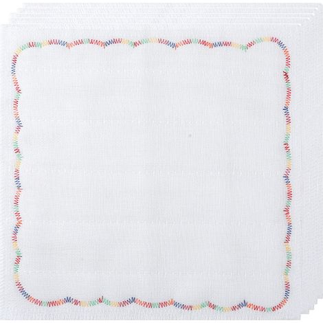 Chiffon Nettoyage Anti-Huile - Chiffon Cuisine 8 Couches en Coton et Microfibre - Pour Vaisselle et Surfaces Grasses - Lot de 1 2 5 ou 10 Pièces (1/5)