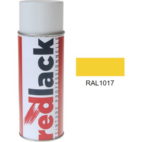 Sprühfarbe 400 ml – RAL 1017 - Matt - Safrangelb - für verschiedene Oberflächen - Redlack
