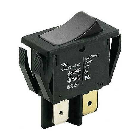 Marquardt 1803.5102 Interruttore a bilanciere 01803.5102-00 250 V/AC 6 A 1 x On / On IP40 Permanente 1 pz.
