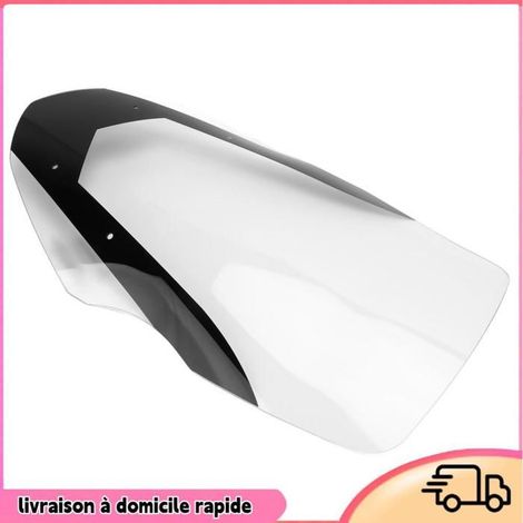 Pare-brise Moto - DILWE - Nmax155 Nmax125 - Transparent - PMMA - Protection Vent (1/4)