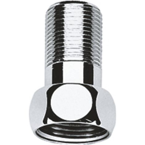 GROHE Raccord 12424 droit 1 1/2"x5/4" chromé, 12424000 (1/3)