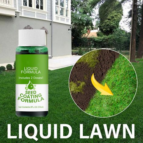 2 pots de 59ml de colorant vert pour gazon, jardin et pelouse, usage domestique, teinte illustrée (1/5)