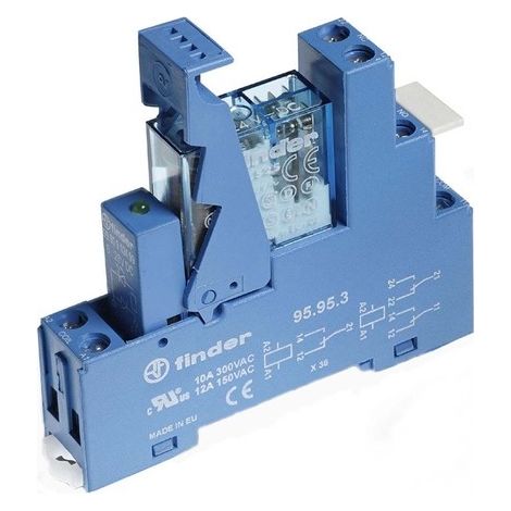 FINDER KOPPELBAUSTEIN 2W 8A 24V DC 495270240050