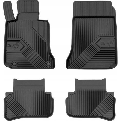 Tappetini per portiere Mercedes W204 S204 2004-2014, tappetini in gomma per portiere, canale 77