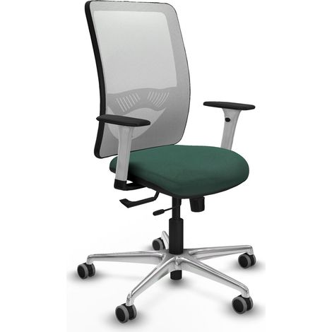 Sedia piqueras y crespo Zulema bianco alluminio confortevole (1/2)
