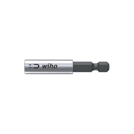 Portapuntas magnético Wiha, imán muy potente, 1/4" (60 mm), 71133 41922