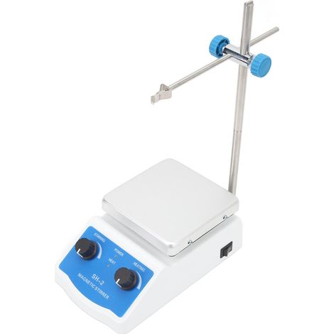 Agitateur magnétique SH-2, mélangeur à plaque chauffante, température maximale de 350 °C (662 °F), vitesse variable, chauffage magnétique, norme européenne 220 V (1/5)