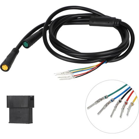 Kompatibel mit dem integrierten Kommunikationskabel des Kukirin G2Pro/G2max Controllers, 39,2 cm wasserdichter Stecker