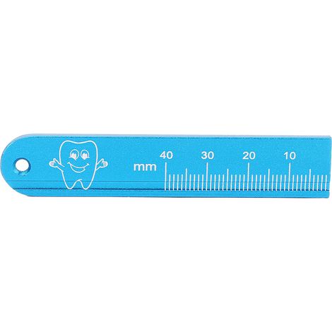 Règle Endodontique en Alliage d'Aluminium pour Mesure de Canal Dentaire (1/5)