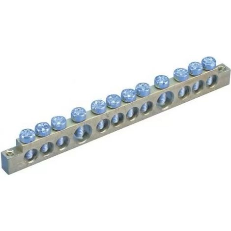 Barra di messa a terra Erico eb12 ottone 120 mm zincata