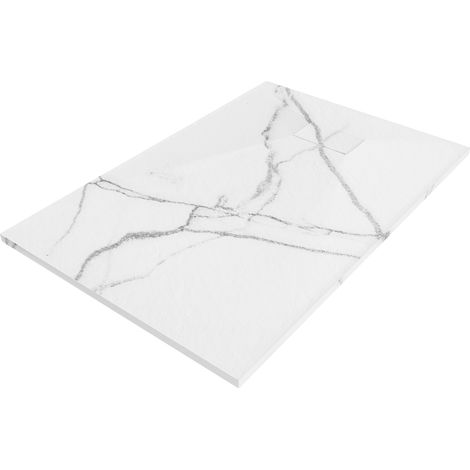 Mexen Hugo rechteckige Duschwanne SMC 120 x 90 cm, weißer Stein - 42159012 (1/5)