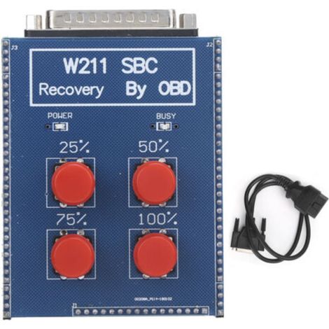 Outil de réparation SBC, Instrument de Diagnostic de défauts automobiles, remplacement pour BENZ SBC W211, prise OBD2 12-24V
