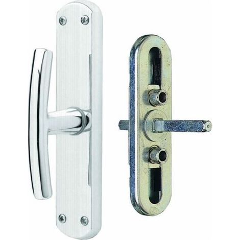 Ghidini 744407003 Maniglia Cremonese Ottone Cromato Satinato Milena Ez+q7