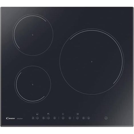 Placa de cocina Candy CIB640DV3 inducción negro 3 zonas