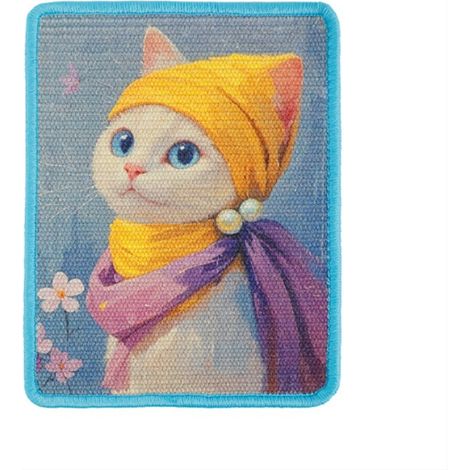 Griffoir mural en sisal pour chat - Protégez vos meubles et répondez aux besoins de votre chat en matière de griffage (1/5)