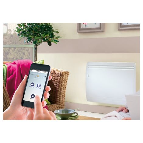 Noirot – Radiateur chaleur douce 2000W horizontal – Dimensions 1160 x 580 x 110 mm – Technologie RX-plus® pour chaleur enveloppante