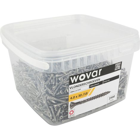 Seau-avantage Vis à bois Inox 410 4,0 x 30 mm Torx 15 Filetage