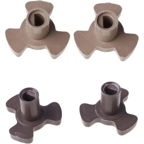Lot de 2 supports pour plateau tournant pour micro-ondes - 14 mm -,Lot de 2 supports pour plateau tournant pour micro-ondes - 14 mm - (1/4)
