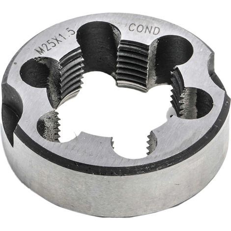 RS Pro – 25-mm-Schneideisen – Metrisches Gewinde (Standardsteigung) – 42 mm Außendurchmesser – Für Sanitär- und Maschinenbauarbeiten (1/5)