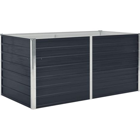 Maison Exclusive - Hochbeet 160 x 80 x 45 cm Verzinkter Stahl Ant