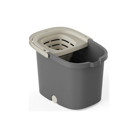 Seau de vidange rectangulaire Fresh 16L Anthracite 8216RL-ANT