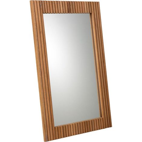 Espejo madera marrón 60x3x90 (1/5)