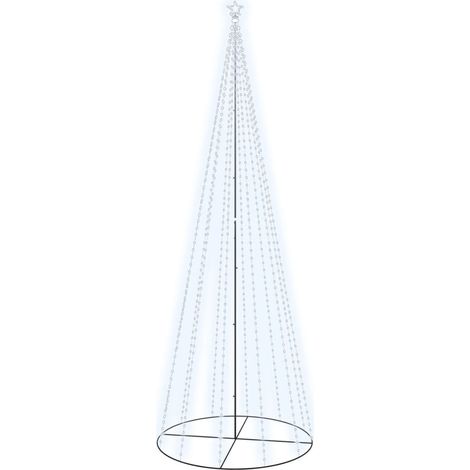 Arbre de Noël，Sapin de Noël cône 732 LED Blanc froid 160x500 cm CFW50173 (1/5)