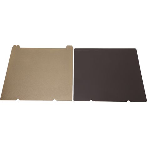 Plaque PEI texturée double face en acier à ressort flexible avec base magnétique 235 x 235 mm, plateau d'impression pour Ender 3/5 (1/5)