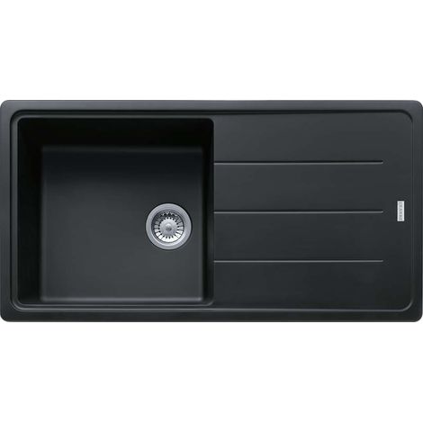 Franke Basis - Fragranit Spülbecken BFG 611, 97x50 cm, onyx 114.0285.305