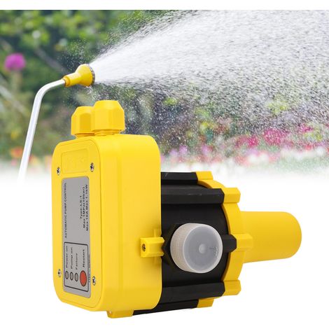 Automatischer Druckschalter 110V für Wasserpumpen, elektrische Steuerung, Kurzschlussschutz, 1,1kW, für selbstansaugende Pumpen, Jetpumpen, Gartenpumpen. (1/5)