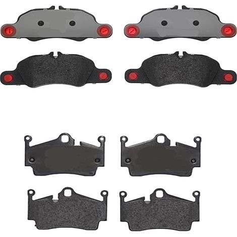KIT PASTIGLIE FRENO ANTERIORI E POSTERIORI compatibile con PORSCHE 911 TARGA (996) / PASTIGLIE FRENANTI AUTO OEM P 65 009,P 65 008 / SOSTITUZIONE DIRETTA / BASSA POLVERE / SILENZIOSO