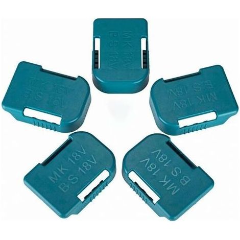 5pcs Battery Holder for Makita 18V Battery, Also for Bosch 18V Battery Holder, Compatible with BL1830 BL1840 BL1850 BL1860 BAT609 BAT622 Batteries (1/5)