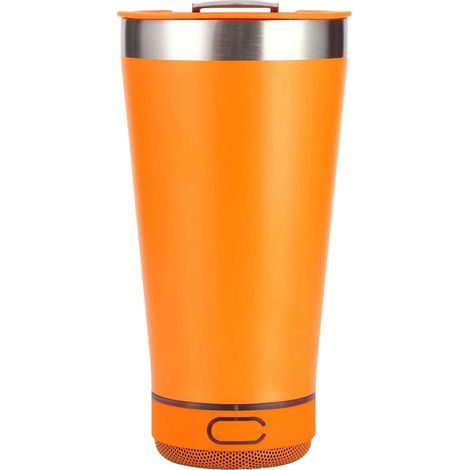 Tasse À Bière Avec Haut-Parleur Bluetooth - Tasse Isolée Double Paroi En Acier Inoxydable 304 - Ouverture Bouteille Intégrée - 1 Pièce (1/4)