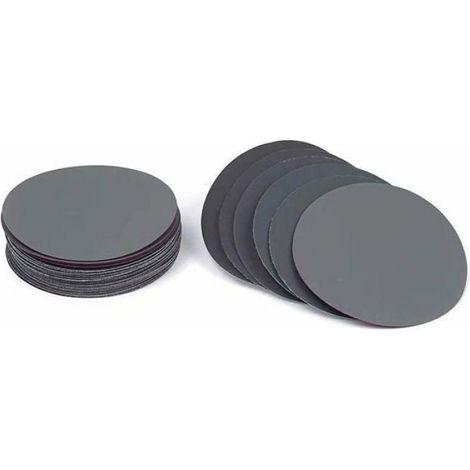 Disques De Ponçage À L Eau - 75 mm - Grain 600 à 2000 - Pour Ponçage Sec Et Humide - 30 Pièces (1/4)