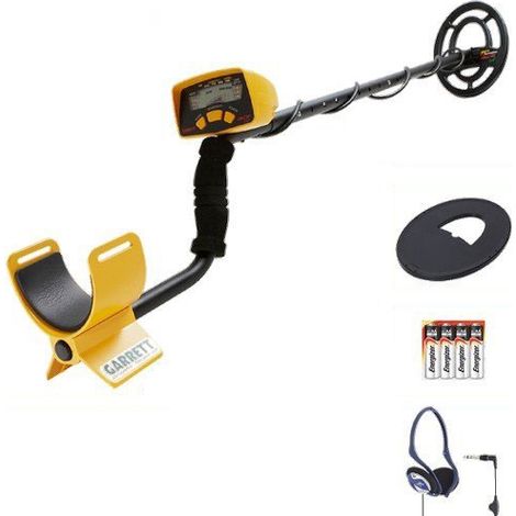 PACK : Détecteur de métaux Garrett ACE 150 + Casque audio + protège disque (1/3)
