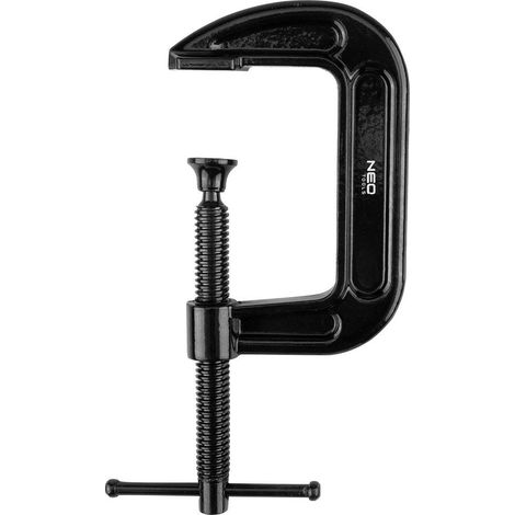 Abrazadera Neo c type 75mm 2200N hierro fundido (1/3)