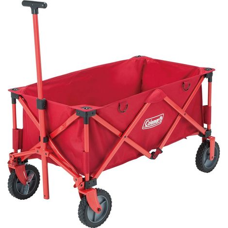 Carro Multiuso Coleman Rosso 2000035214 con Ruote e Maniglie Robuste, Codice a Barre 3138522113247, Modello S7122000 (1/4)
