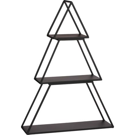 Mica Decorations Présentoir à étages Noir H71xl14xL50cm (1/4)