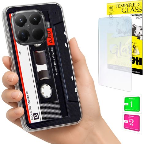 Funda para Xiaomi 15T Pro con cubierta trasera y cristal 9H (1/5)